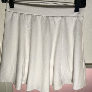 forever 21 white skirt